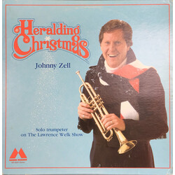 Johnny Zell Heralding Christmas Vinyl LP USED