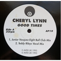 Cheryl Lynn Good Times USED VINYL 12INCH 33 S RPM PROMO