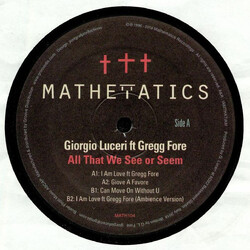 Giorgio Luceri All That We See or Seem USED VINYL 12INCH 33 S RPM EP STEREO