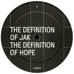 Various The Definition Of Jak The Definition Of Hope USED VINYL 12INCH 33 S RPM