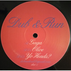 Dub & Run Gaga / Olive / Yo Headz? USED VINYL 12INCH 45 RPM