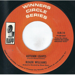 Roger Williams (2) Autumn Leaves / Till USED VINYL 7INCH 45 RPM