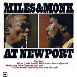 The Miles Davis Sextet / John Coltrane / Cannonball Adderley / The Thelonious Monk Quartet / Pee Wee Russell Miles & Monk At Newport Vinyl LP USED