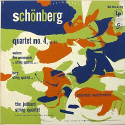 Arnold Schoenberg / Anton Webern / Alban Berg / Juilliard String Quartet Quartet No. 4, Op. 37 / Five Movements For String Quartet, Op. 5 / String Qua