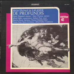 Michel Richard Delalande / Honor Sheppard / Mary Thomas / Alfred Deller / Robert Tear / Maurice Bevan / Wiener Kammerchor / Orchester Der Wiener Staat