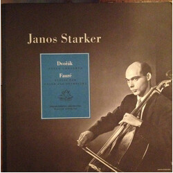 Janos Starker / Antonín Dvořák / Gabriel Fauré Cello Concerto / Elegie For Cello And Orchestra Vinyl LP USED