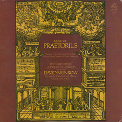 Michael Praetorius / The Early Music Consort Of London / David Munrow Music Of Praetorius Vinyl LP USED