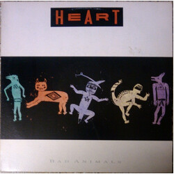 Heart Bad Animals Vinyl LP USED