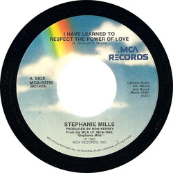 Stephanie Mills I Have Learned To Respect The Power Of Love USED VINYL 7INCH