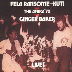 Fela Ransome-Kuti / Africa 70 / Ginger Baker Live! Vinyl LP USED