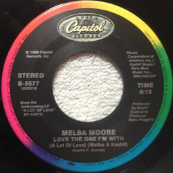 Melba Moore / Kashif Love The One I'm With (A Lot Of Love) USED VINYL 7INCH 45 RPM SINGLE