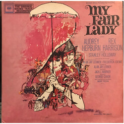 Audrey Hepburn / Rex Harrison My Fair Lady Soundtrack Vinyl LP USED