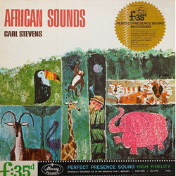 Carl Stevens African Sounds Vinyl LP USED