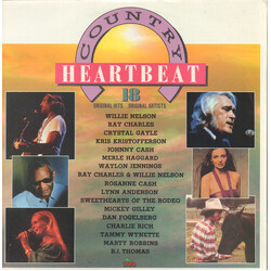 Various Country Heartbeat Vinyl LP USED