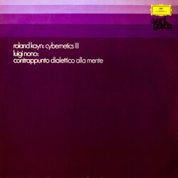 Roland Kayn / Luigi Nono Cybernetics III / Contrappunto Dialettico Alla Mente Vinyl LP USED