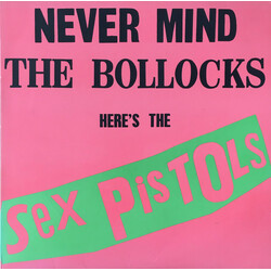 Sex Pistols Never Mind The Bollocks Here's The Sex Pistols Vinyl LP USED