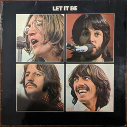 The Beatles Let It Be Vinyl LP USED