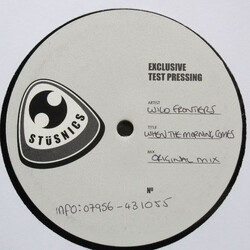 Wild Frontiers When The Morning Comes USED VINYL 12INCH SINGLE SIDED TEST PRESSING