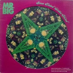 Mr. Big Green Tinted Sixties Mind USED VINYL 12INCH LIMITED EDITION PICTURE DISC