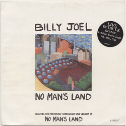 Billy Joel No Man's Land USED VINYL 7INCH SINGLE