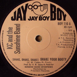 KC & The Sunshine Band (Shake, Shake, Shake) Shake Your Booty USED VINYL 7INCH 45 RPM SINGLE