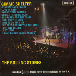 The Rolling Stones Gimme Shelter Vinyl LP USED
