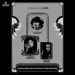 Gunslingers (3) Massacre-Rock Deviant Inquisitors USED VINYL 12INCH 33 S RPM SINGLE SIDED EP