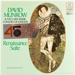 David Munrow / The Early Music Consort Of London Renaissance Suite USED VINYL 12INCH 45 RPM QUADRAPHONIC