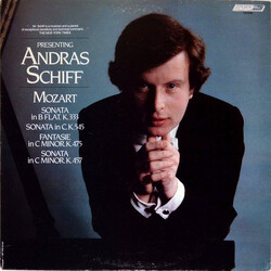 András Schiff / Wolfgang Amadeus Mozart Presenting Andras Schiff · Sonata In B Flat, K.333 · Sonata In C, K.545 · Fantasie In C Minor, K.475 · Sonata 