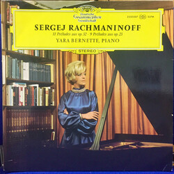 Sergei Vasilyevich Rachmaninoff / Yara Bernette 11 Préludes Aus Op. 32 & 9 Préludes Aus Op. 23 Vinyl LP USED