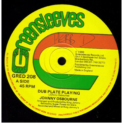 Johnny Osbourne / Cocoa Tea Dub Plate Playing / Cocoa Tea Medley USED VINYL 12INCH 45 RPM