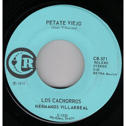 Los Cachorros De Juan Villarreal Petate Viejo / Tus Disgustos USED VINYL 7INCH 45 RPM