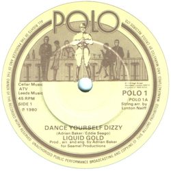 Liquid Gold Dance Yourself Dizzy Vinyl 7" USED