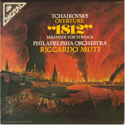 Pyotr Ilyich Tchaikovsky / The Philadelphia Orchestra / Riccardo Muti Overture "1812" / Serenade For Strings Vinyl LP USED