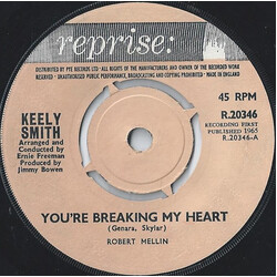 Keely Smith You're Breaking My Heart USED VINYL 7INCH 45 RPM SINGLE