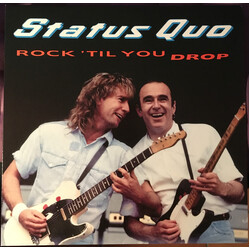 Status Quo Rock 'Til You Drop Vinyl LP USED