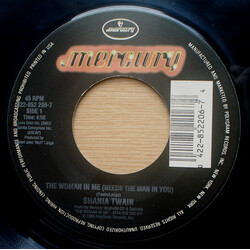 Shania Twain The Woman In Me (Needs The Man In You) USED VINYL 7INCH 45 RPM