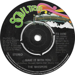 The Whispers Make It With You USED VINYL 7INCH 45 RPM SINGLE