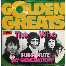 The Who My Generation / Substitute USED VINYL 7INCH SINGLE 45 RPM REISSUE