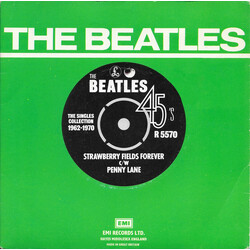 The Beatles Strawberry Fields Forever c/w Penny Lane USED VINYL 7INCH 45 RPM SINGLE REISSUE MONO