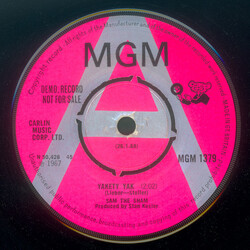 Sam The Sham Yakety Yak / Let Our Love Light Shine USED VINYL 7INCH 45 RPM PROMO