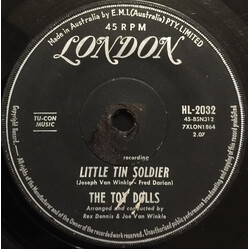 The Toy Dolls (2) Little Tin Soldier / Fly Away USED VINYL 7INCH 45 RPM SINGLE