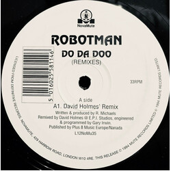 Robotman Do Da Doo (Remixes) USED VINYL 12INCH 33 S RPM