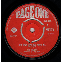 The Troggs Any Way That You Want Me USED VINYL 7INCH 45 RPM SINGLE