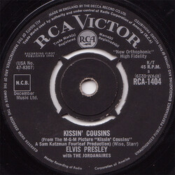 Elvis Presley / The Jordanaires Kissin' Cousins USED VINYL 7INCH SINGLE 45 RPM