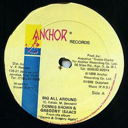 Dennis Brown / Gregory Isaacs Big All Around USED VINYL 12INCH 45 RPM