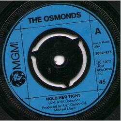 The Osmonds Hold Her Tight USED VINYL 7INCH 45 RPM SINGLE