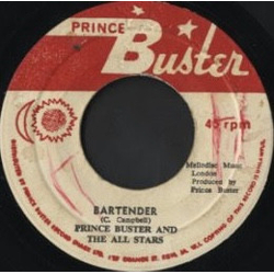 Prince Buster Bartender / Enjoy Yourself USED VINYL 7INCH 45 RPM SINGLE REISSUE