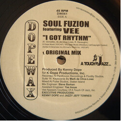 Soul Fuzion / V I Got Rhythm USED VINYL 12INCH 45 RPM