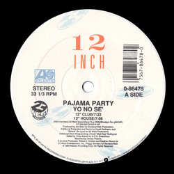 Pajama Party Yo No Sé USED VINYL 12INCH 33 S RPM